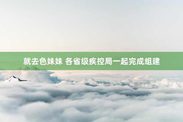 就去色妹妹 各省级疾控局一起完成组建