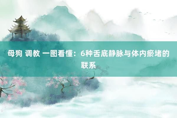 母狗 调教 一图看懂：6种舌底静脉与体内瘀堵的联系